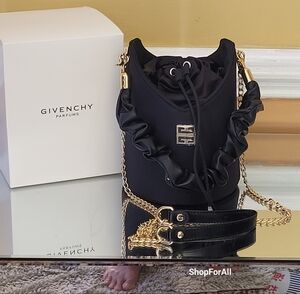 Givenchy Elegant Black Bucket Bag